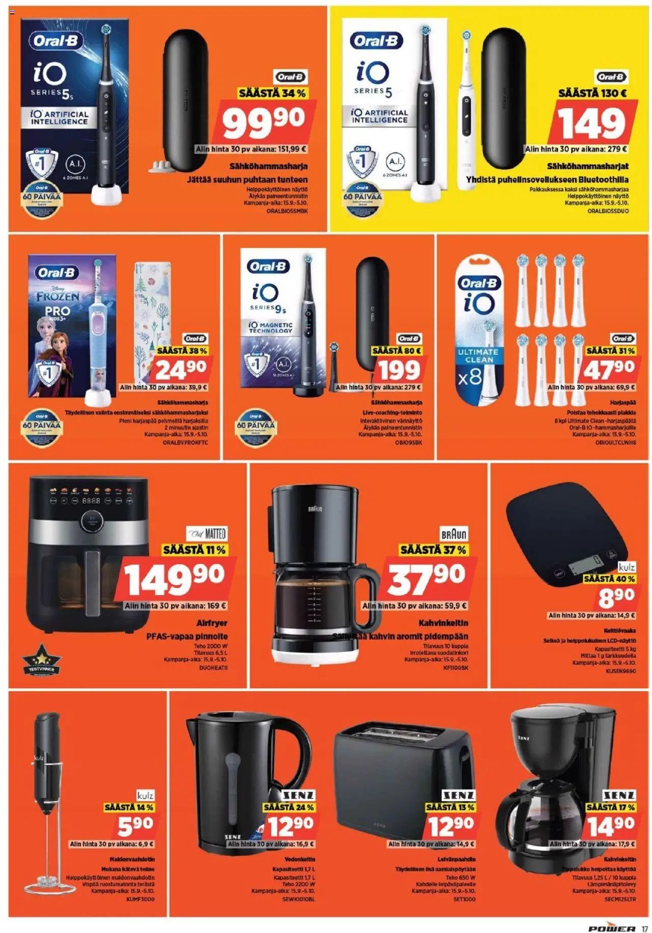 Power tarjoukset – voimassa 15.09.2025 alkaen | Sivu: 17