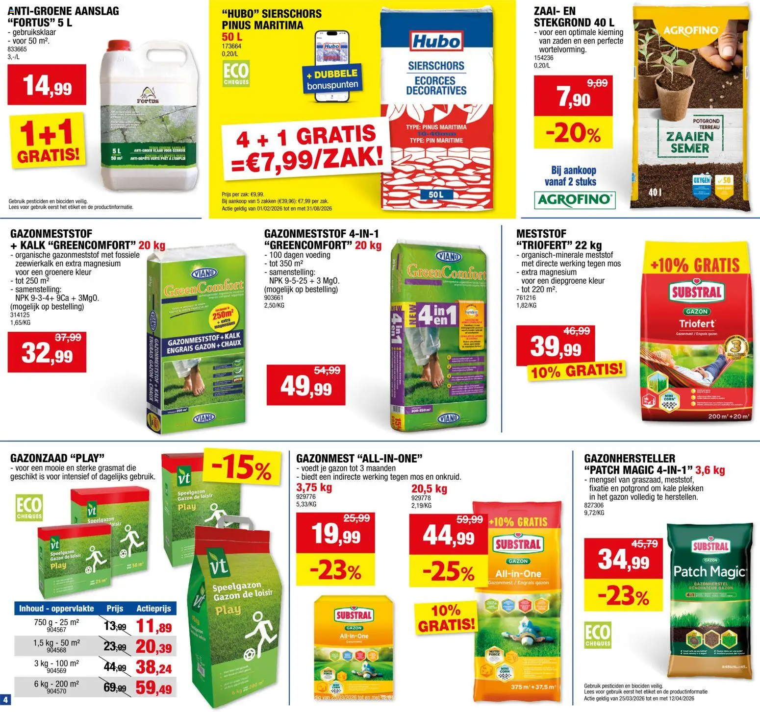 {H1} | Pagina: 4 | Producten: Zak, Pin