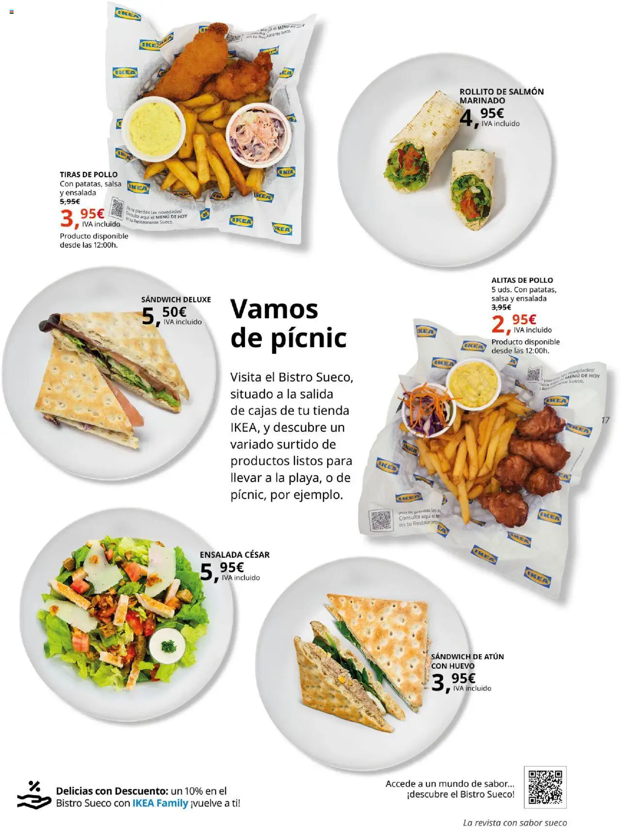 Catálogo IKEA Fika │ válido desde el 01.04.2025 | Página: 17 | Productos: Té, Ensalada