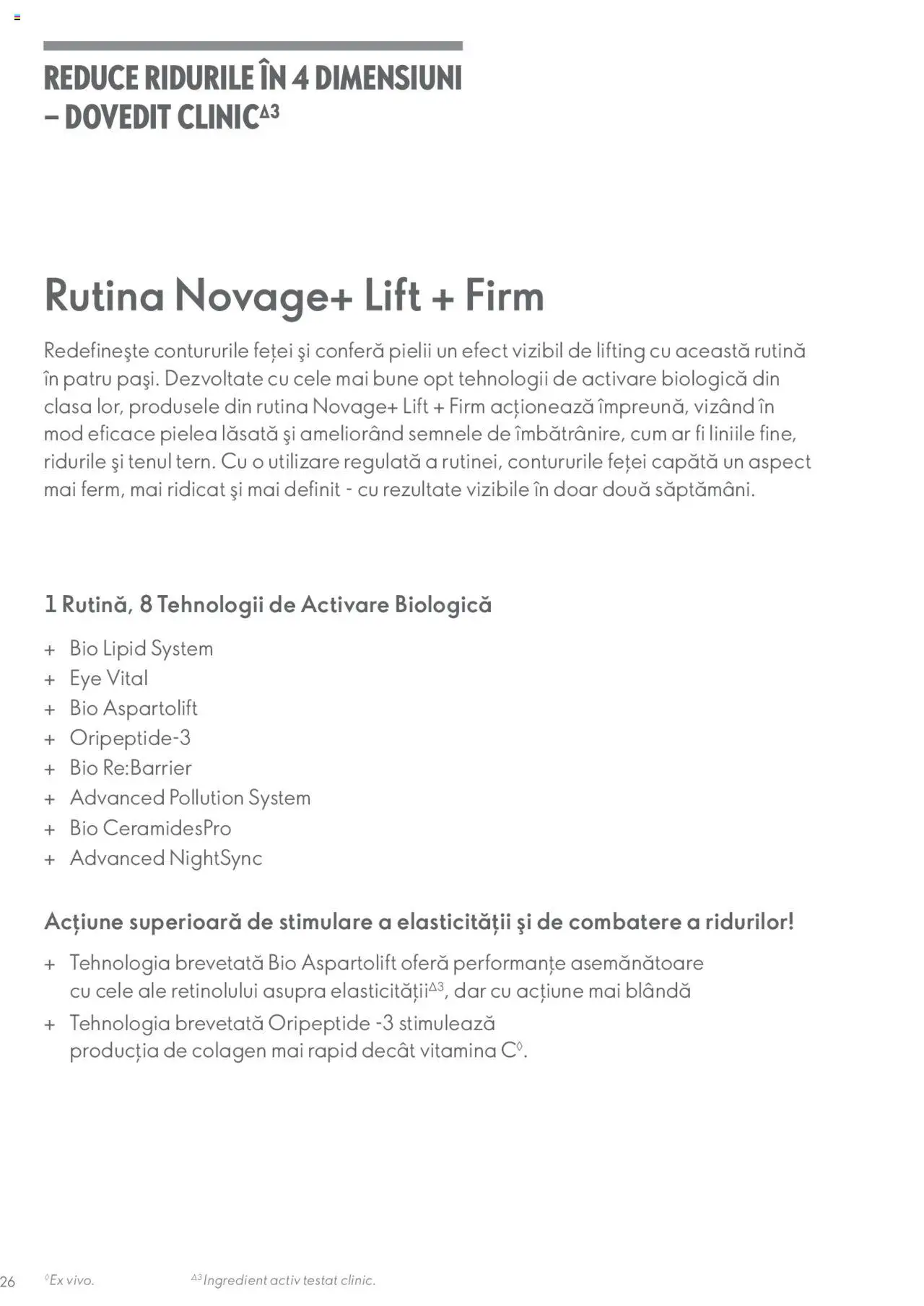 Oriflame catalog - Ghidul NOVAGE+ – valabil de la 01.03.2023 | Pagină: 26