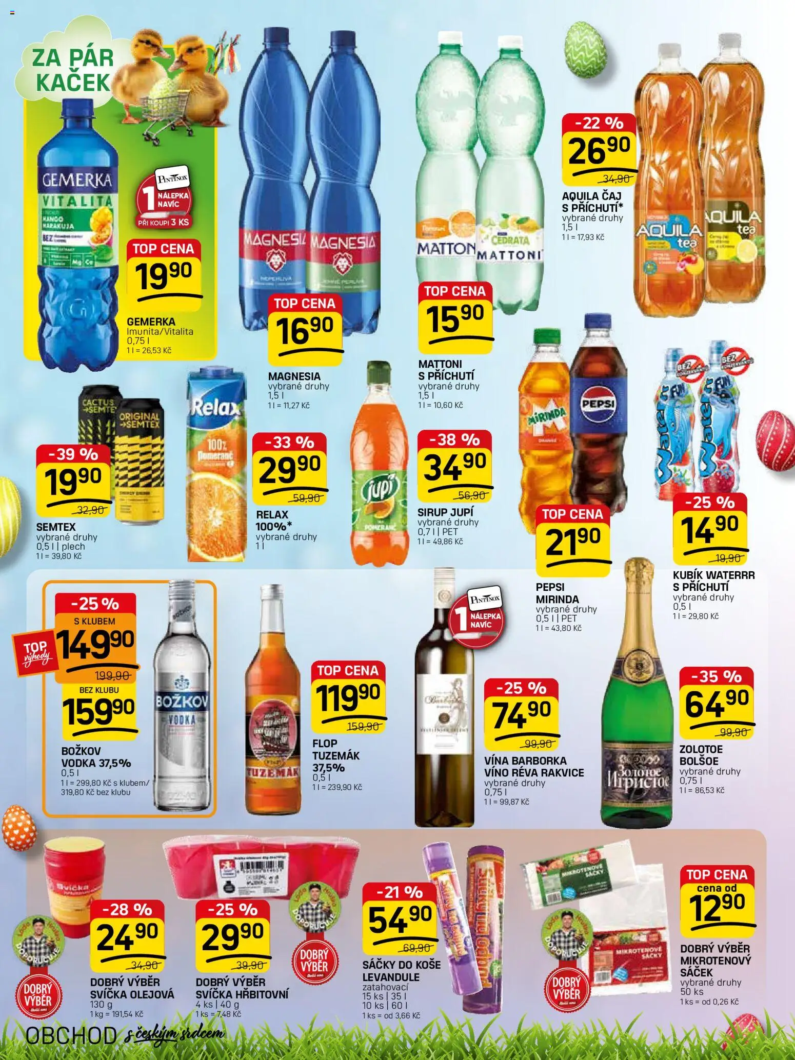 Flop leták - FlopTop od 25.03.2026 | Strana: 14 | Produkty: Mattoni, Pepsi, Vodka, Božkov