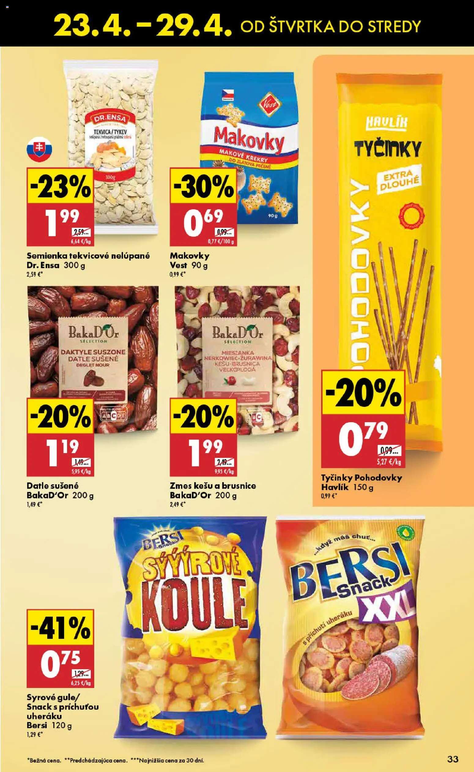 Nové Biedronka akcie – leták je platný od 23.04.2026 | Strana: 33