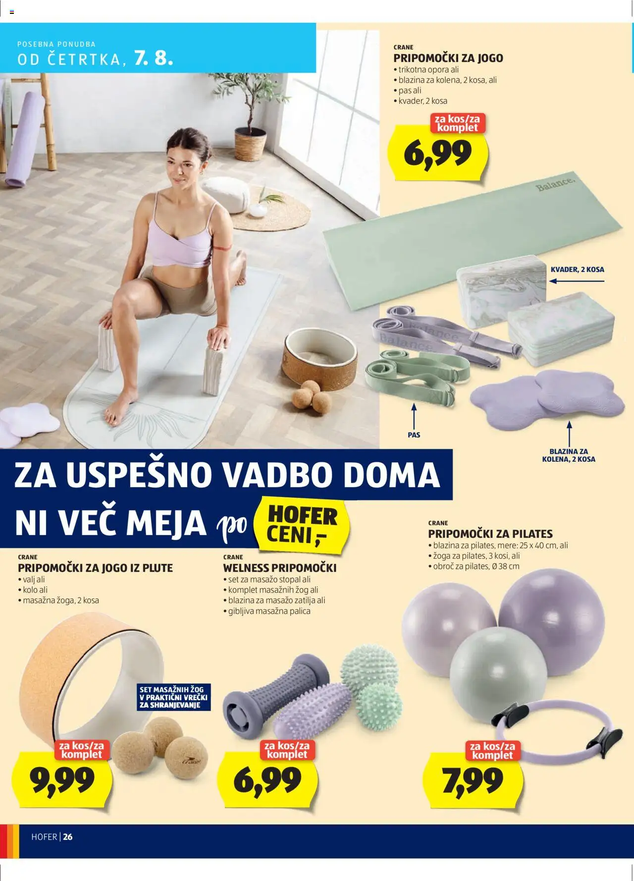 Hofer SI katalog | vrijedi od 31.07.2025 | Stranica: 26