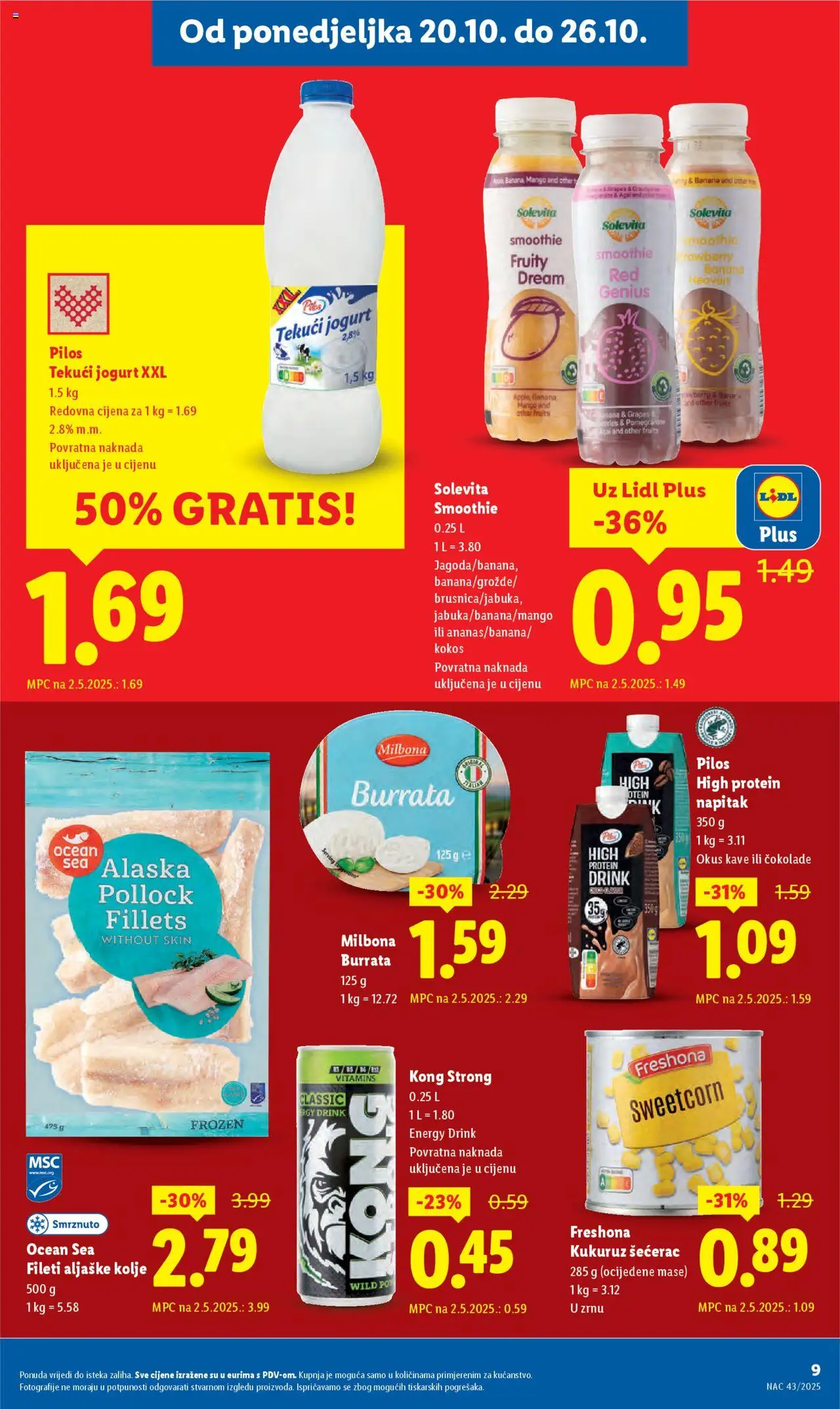 Lidl katalog | vrijedi od 20.10.2025 | Stranica: 9