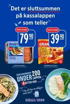 Forhåndsvisning av Rema 1000 kundeavis gyldig fra 27.10.2025