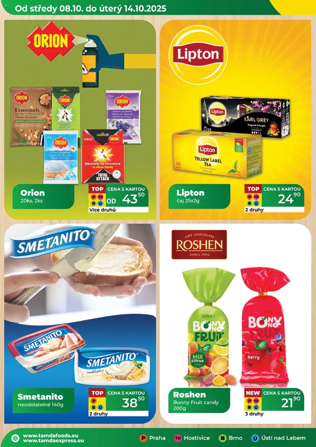 Tamda Foods leták od 08.10.2025 | Strana: 22 | Produkty: Čaj