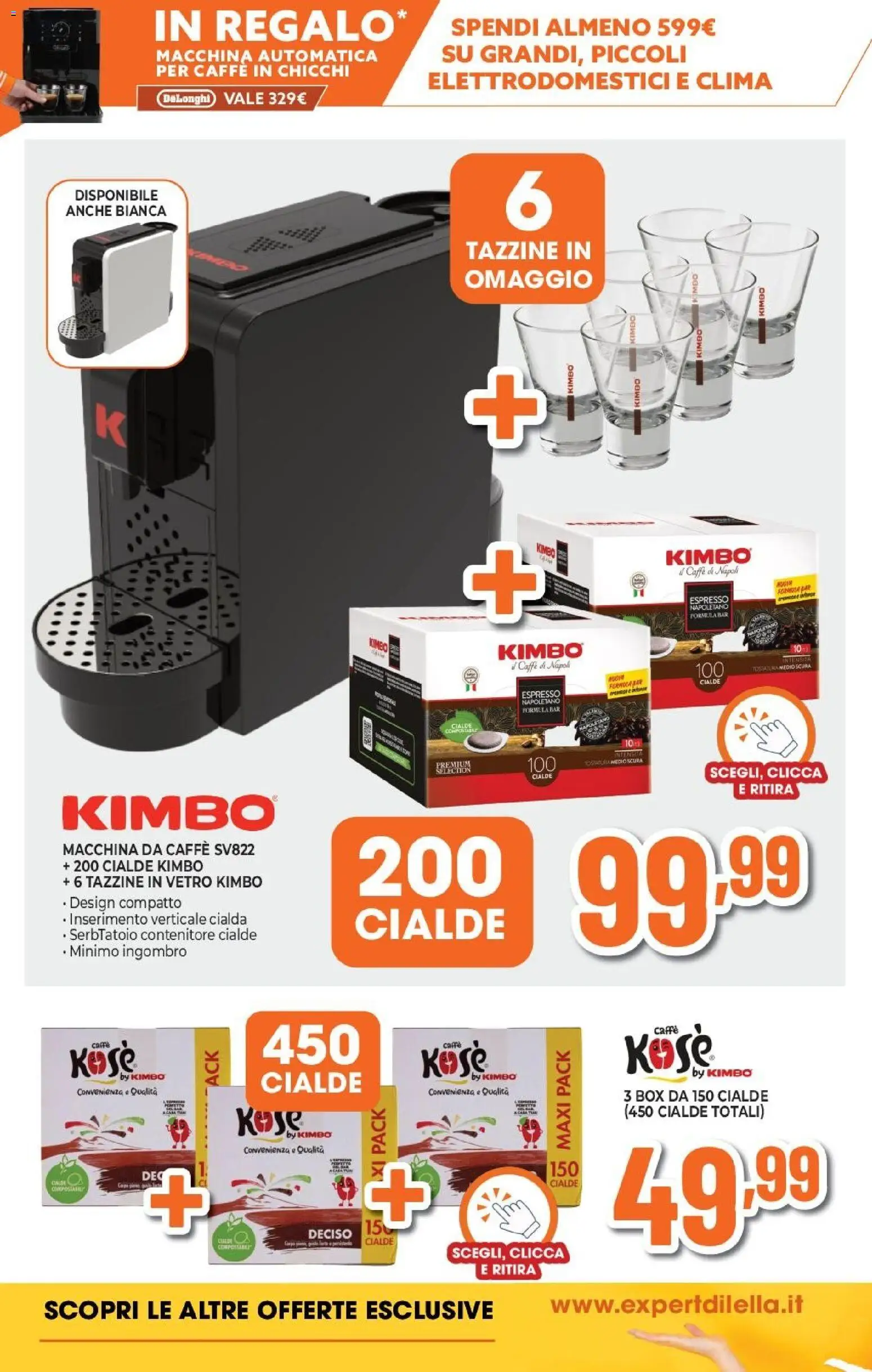 Volantino Expert del 12.03.2026 | Pagina: 21 | Prodotti: Macchina da caffe, Caffè, Contenitore