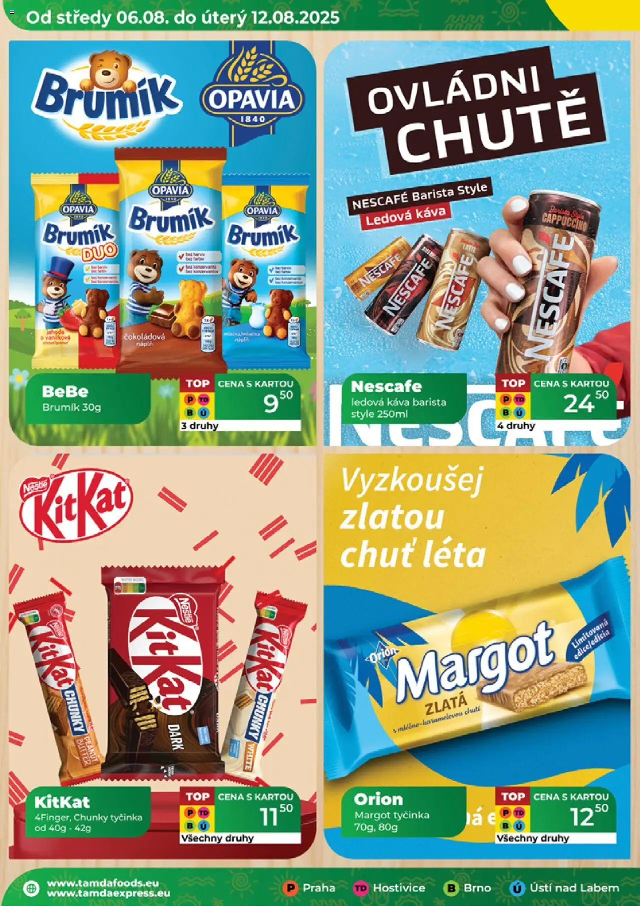 Tamda Foods leták od 06.08.2025 | Strana: 6 | Produkty: Ledová káva, Káva, Cappuccino, Brumik
