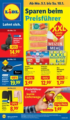 Lidl Prospekt Krefeld ab 05.01.2026 gültig