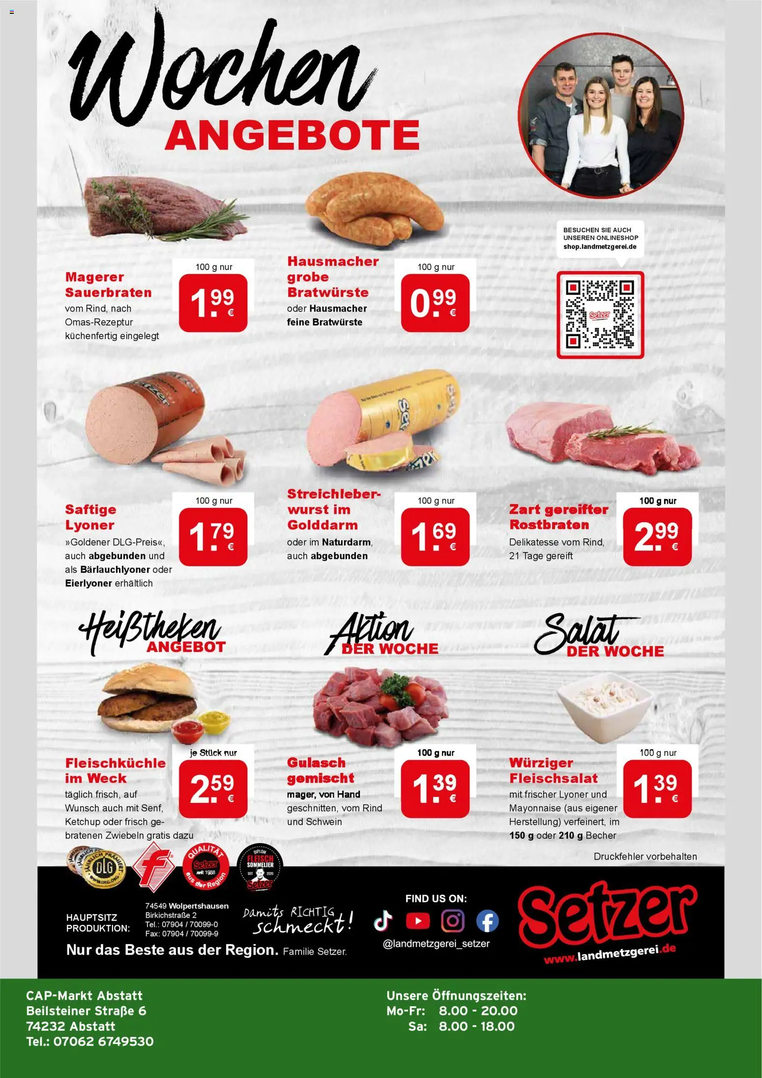 CAP Markt Prospekt – gültig ab 03.11.2025 | Seite: 4 | Produkte: Zwiebeln, Mayonnaise, Wurst, Salat