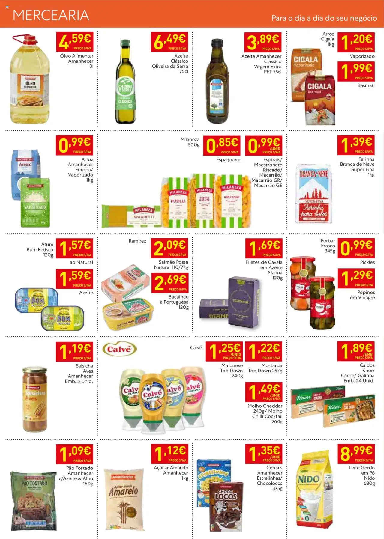 Recheio folheto Madeira │ válido de 19.08.2025 | Página: 10 | Produtos: Top, Salsicha, Açúcar, Pepinos