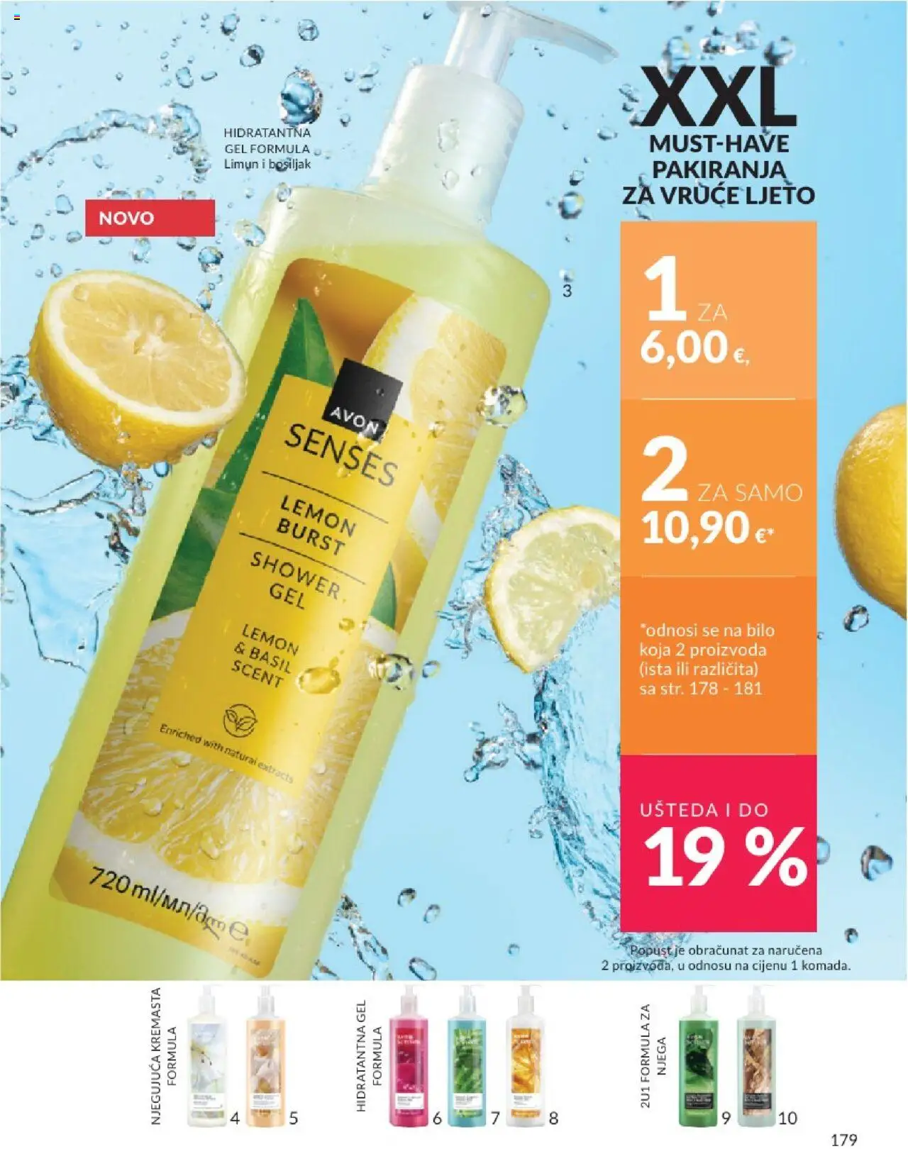 Avon katalog | vrijedi od 01.08.2025 | Stranica: 179 | Proizvodi: Limun, Bosiljak