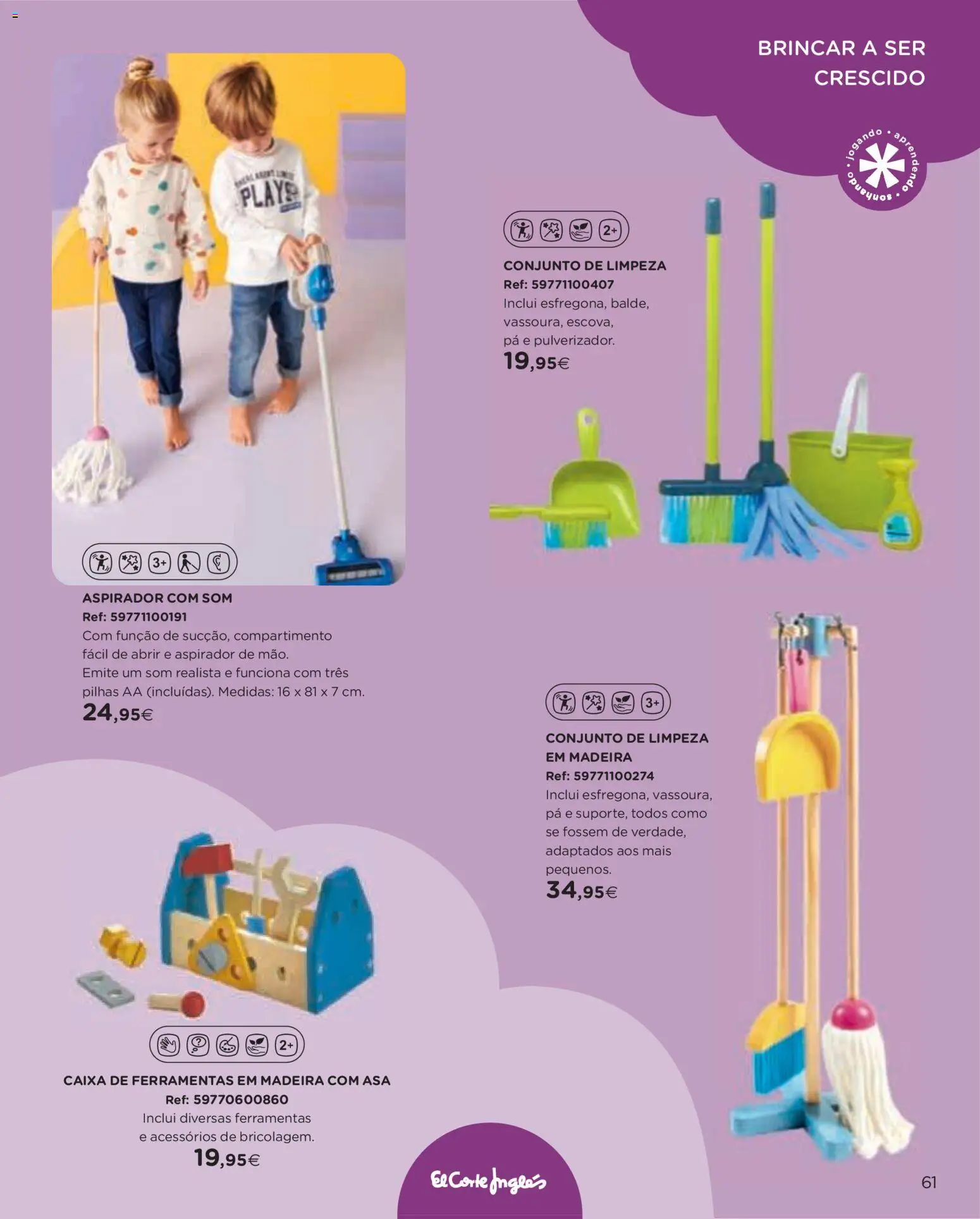 El Corte Ingles folheto │ válido de 11.11.2025 | Página: 61 | Produtos: Ferramentas, Pilhas, Caixa, Pá