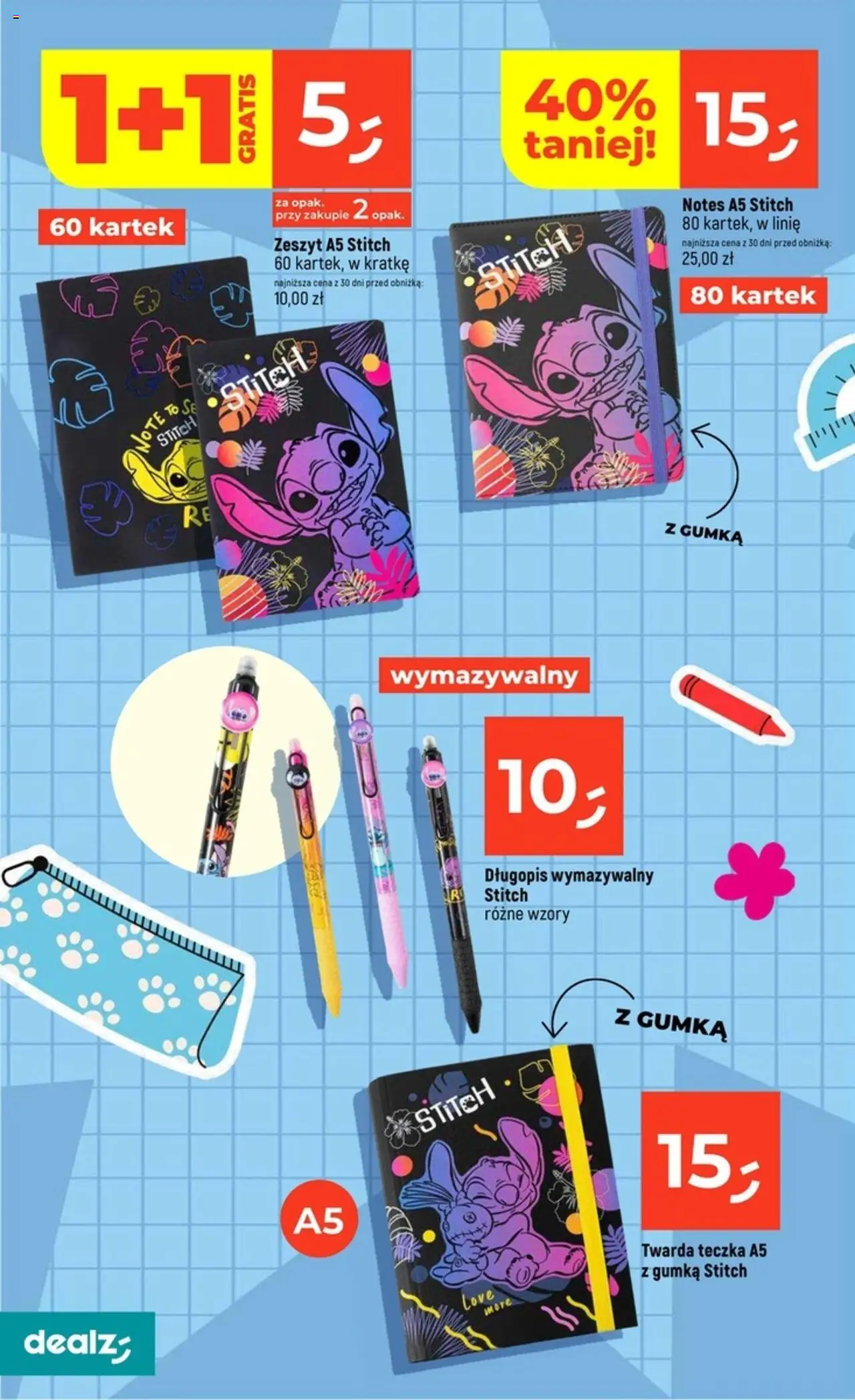 Dealz Gazetka od 21.08.2025 | Strona: 34 | Produkty: Zeszyt