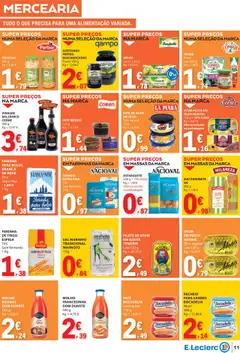E.Leclerc folheto │ válido de 18.09.2025 | Página: 11 | Produtos: Vinagre, Anchovas, Esparguete, Milho