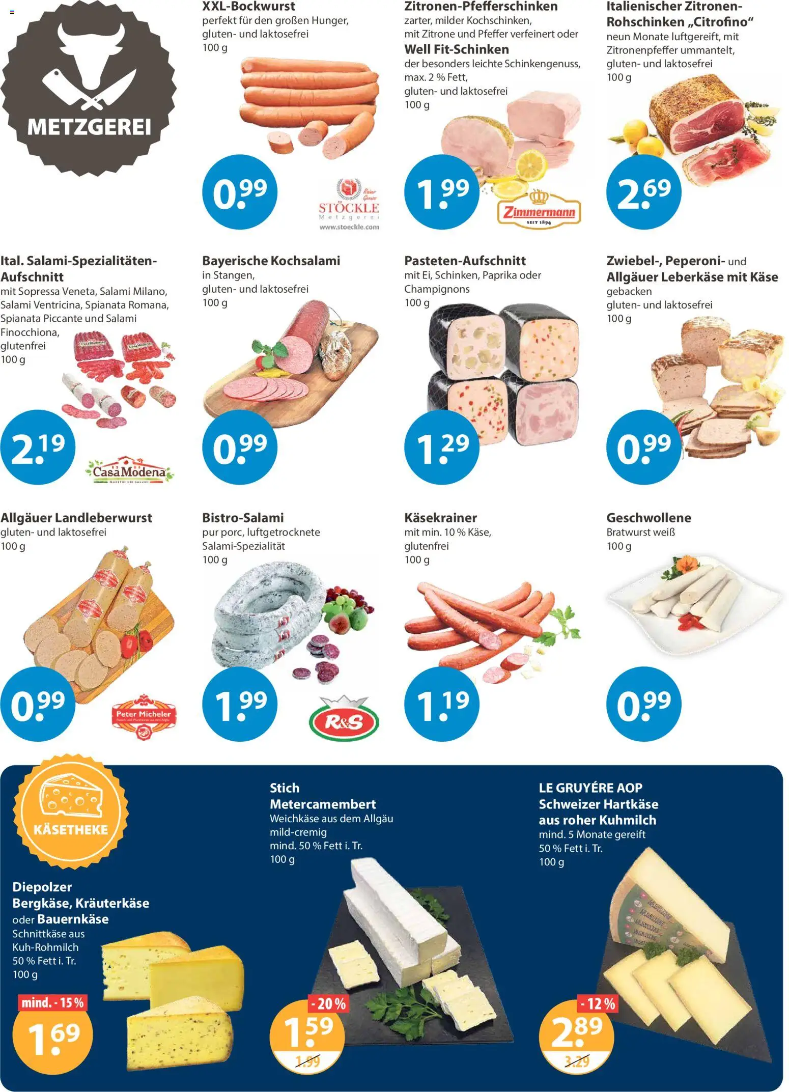 V-Markt - München – gültig ab 05.02.2026 | Seite: 2 | Produkte: Käsekrainer, Salami, Zitronen, Leberkase