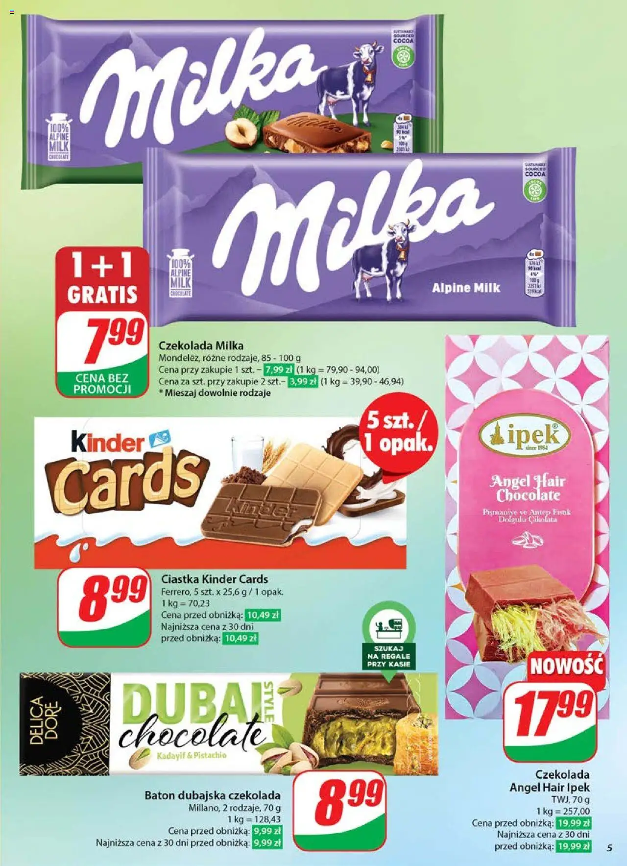 Dino Gazetka od 04.06.2025 | Strona: 5 | Produkty: Czekolada milka, Milka, Baton, Czekolada
