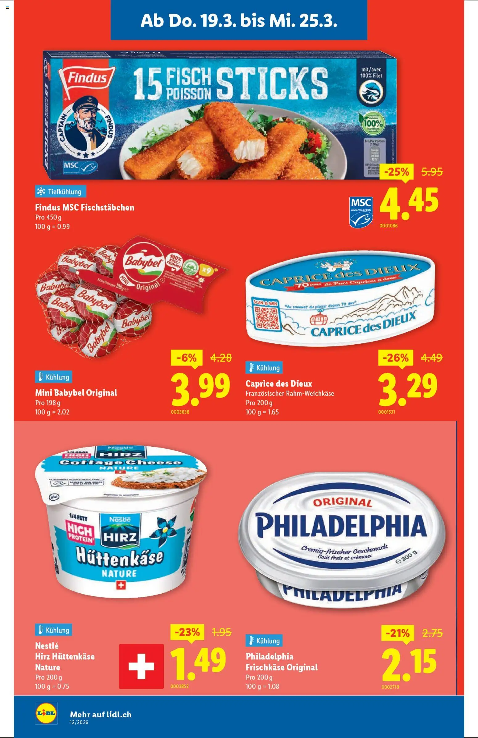 Lidl aktionen Neueröffnung Zürich – gültig ab 19.03.2026 | Seite: 2