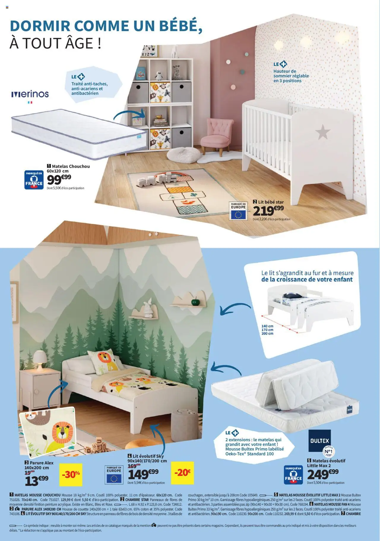  | Page: 40 | Produits: Coton, Lit, Housse de couette, Couette