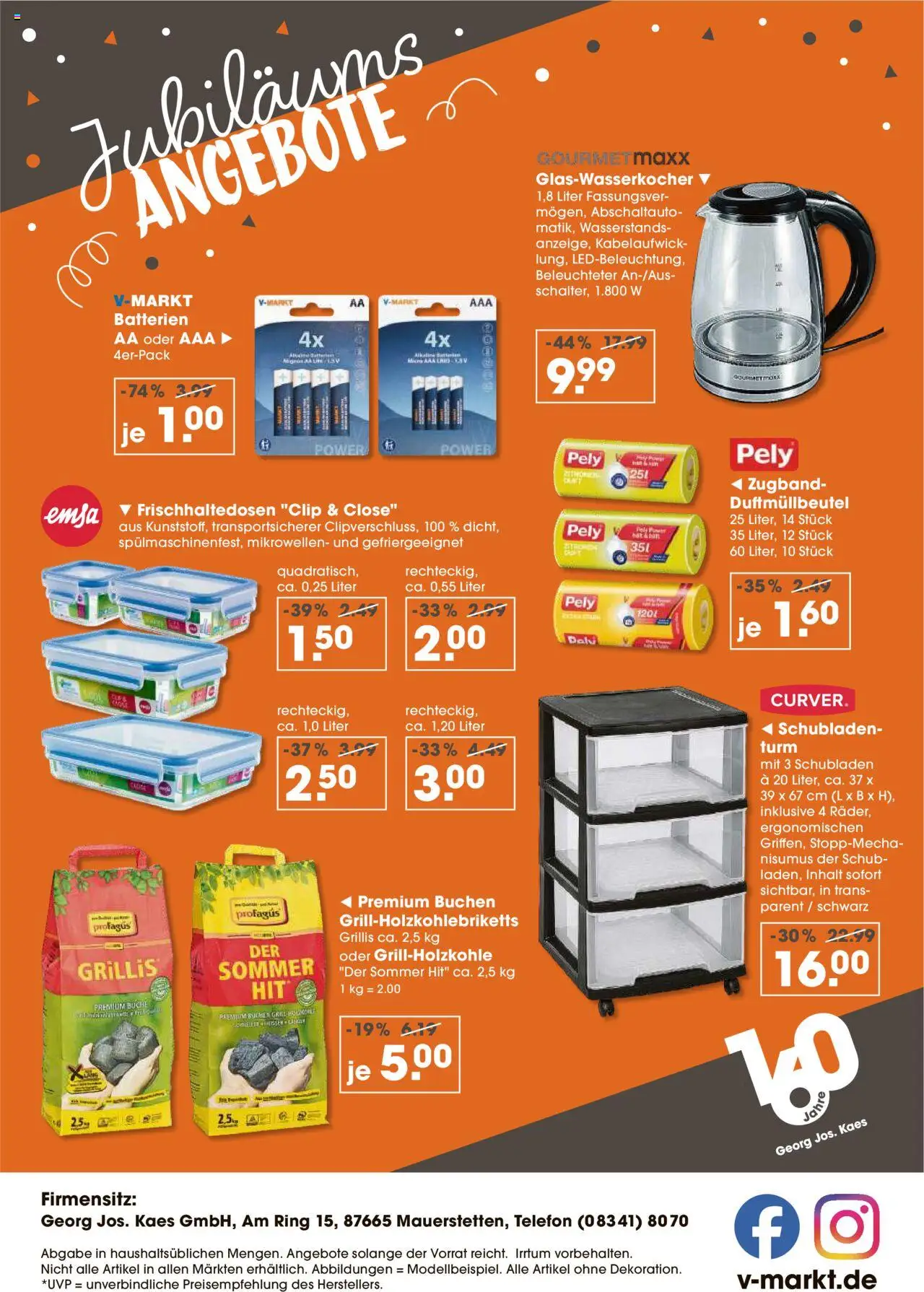 V-Markt - Hallertau / Oberpfalz – gültig ab 16.10.2025 | Seite: 5 | Produkte: Batterien, Telefon