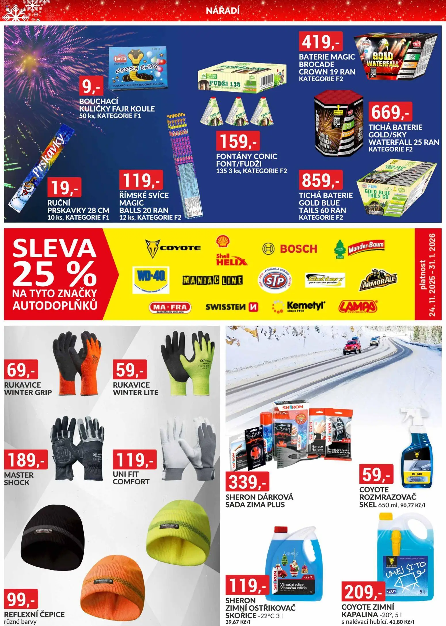 BAUMAX leták - Cheb, Otvice, Plzeň od 01.12.2025 | Strana: 35 | Produkty: Prskavky, Nářadí, Kuličky, Barvy