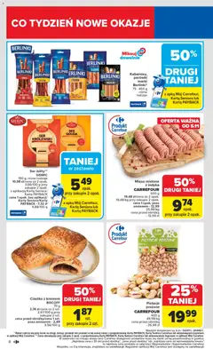 Pogląd oferty "Carrefour Gazetka" - ważna od 03.11.2025 | Strona: 10 | Produkty: Ser żółty, Kurczak, Parówki, Ser