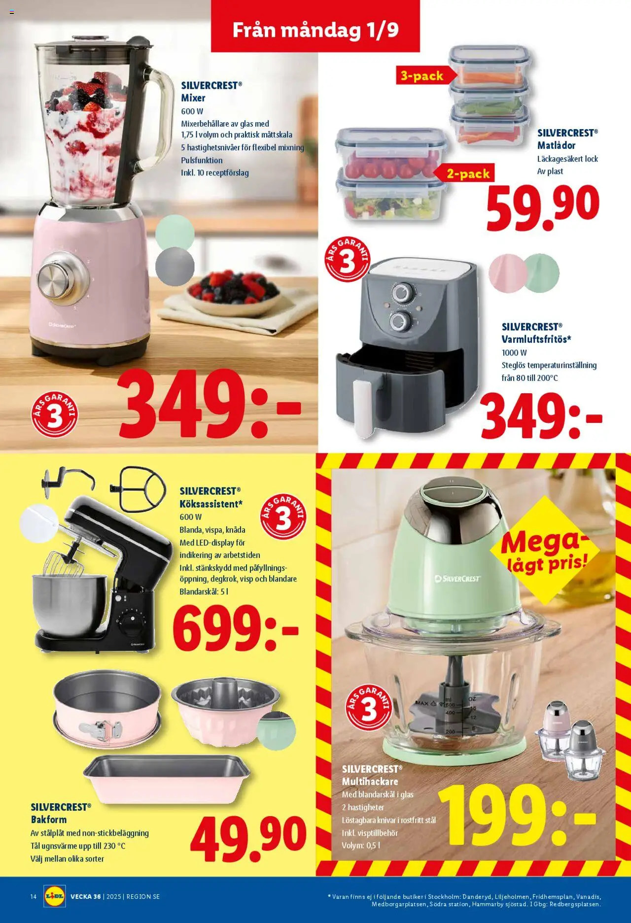 Lidl reklamblad aktuell från 01.09.2025 | Sida: 16 | Produkter: Mixer, Visp