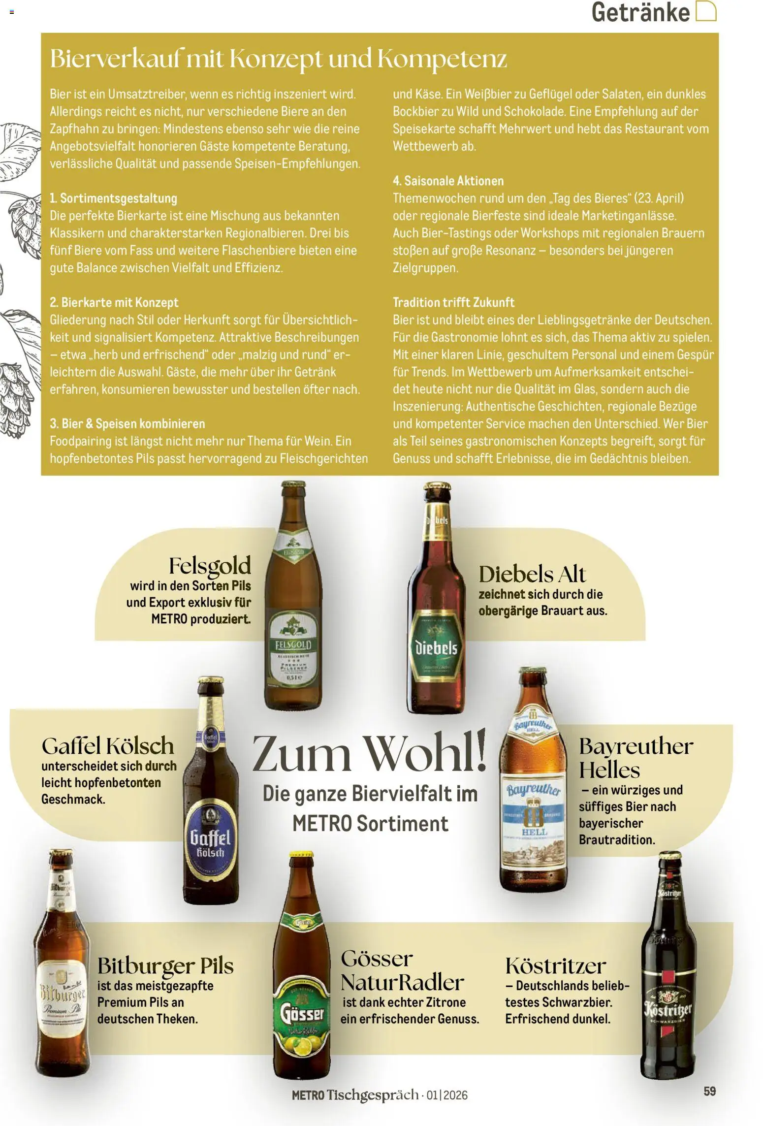 Metro Tischgespräch – gültig ab 01.02.2026 | Seite: 59 | Produkte: Kostritzer, Pils, Zitrone, Diebels