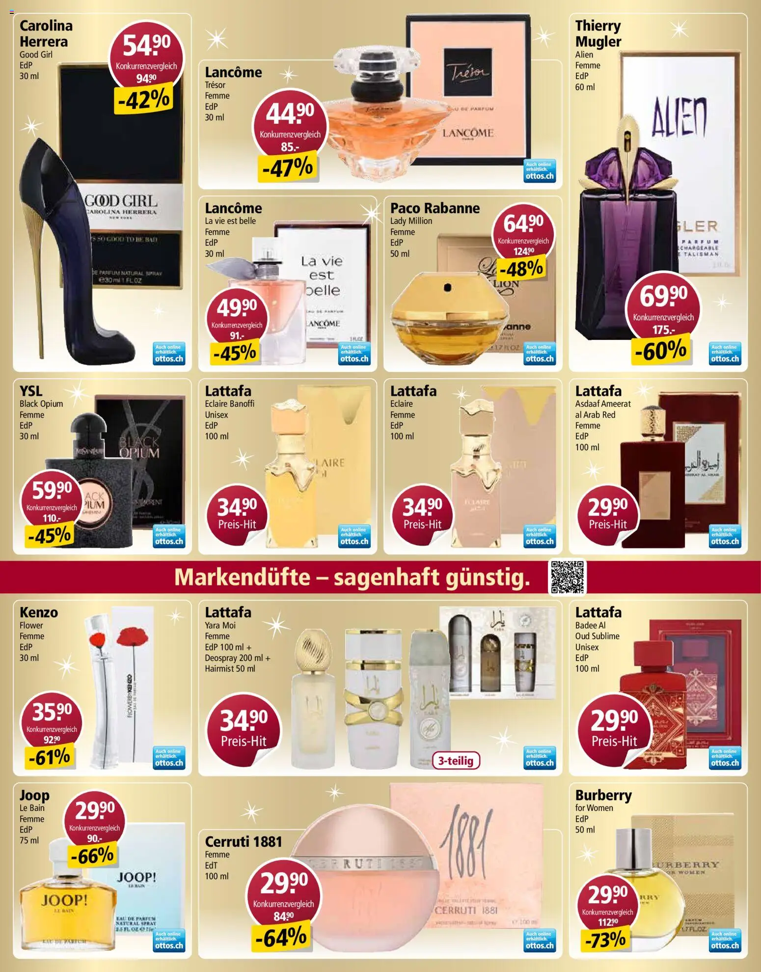 Otto's Aktionen Xmas Spezial – gültig ab 18.12.2025 | Seite: 2 | Produkte: Eau de Parfum, Bad, Parfüm, Deospray