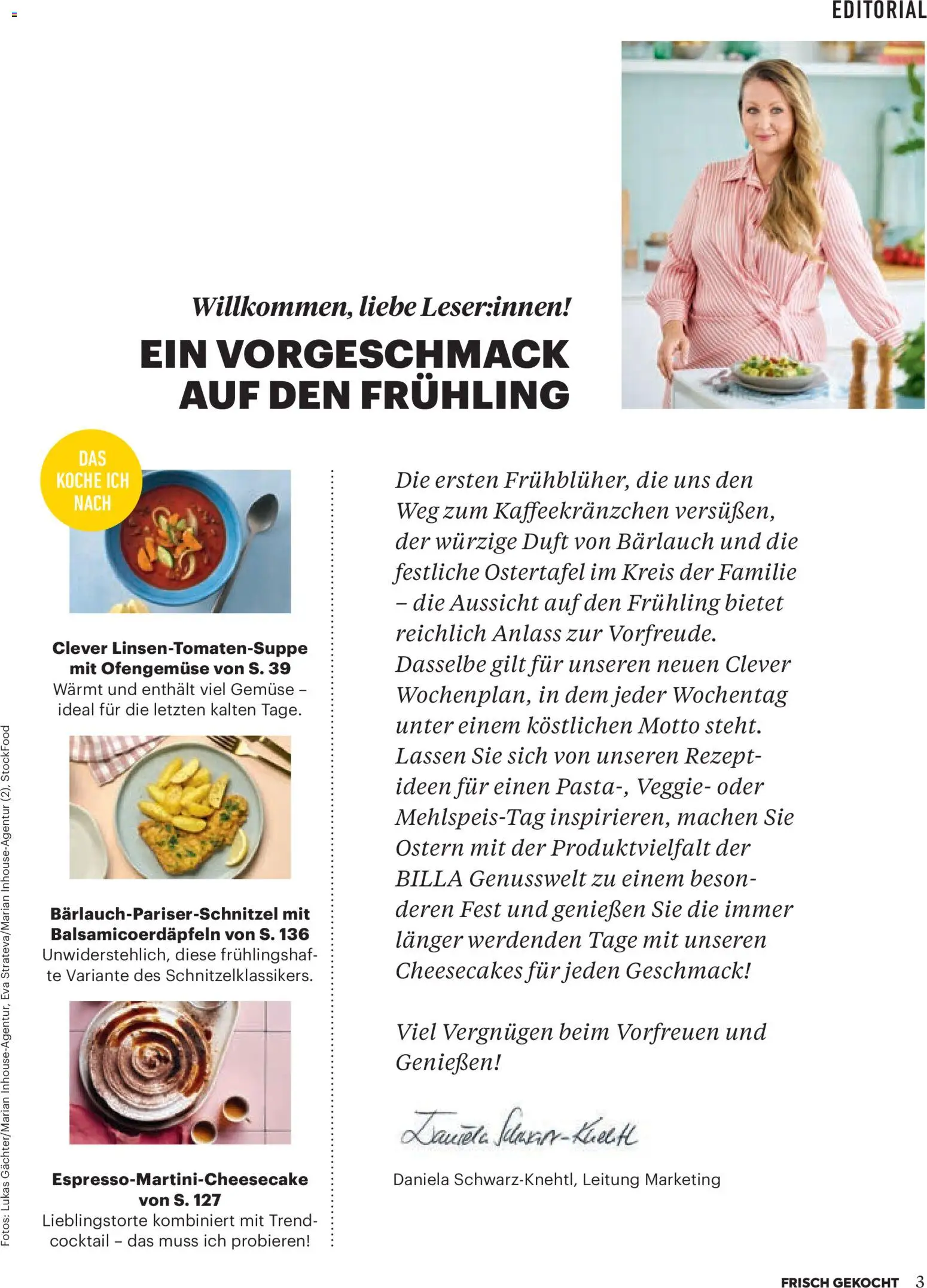 Billa  Frisch Gekocht gültig ab 01.03.2026 | Seite: 170 | Produkte: Gemüse, Duft