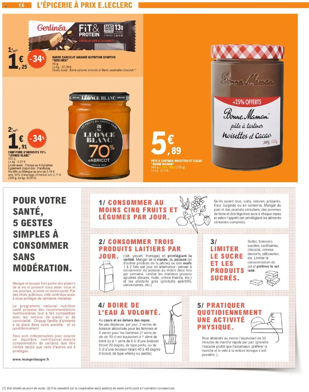  | Page: 16 | Produits: Noisettes, Mais, Sel, Fraises