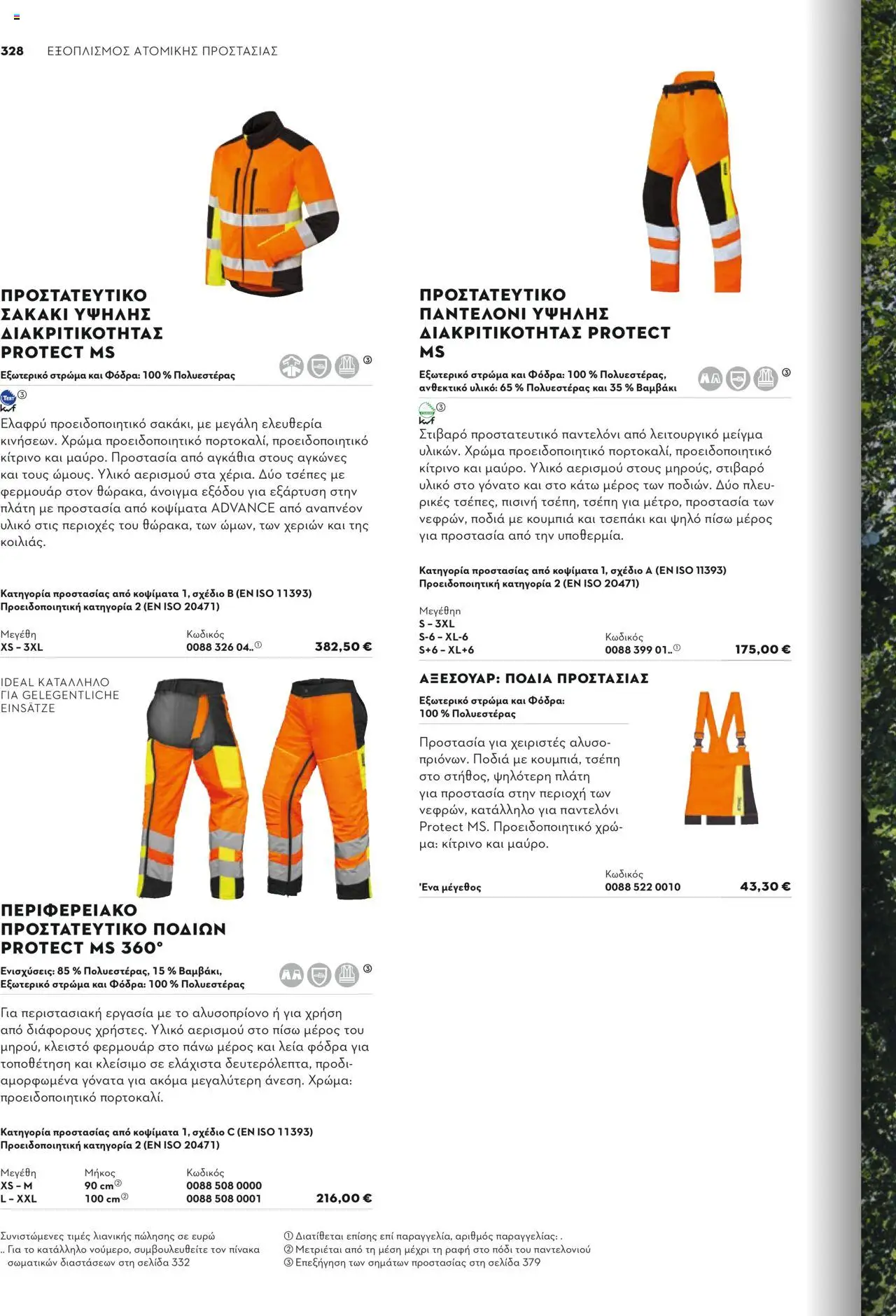 Stihl Κατάλογος 2025 – σε ισχύ από 13.01.2025 | Σελίδα: 328