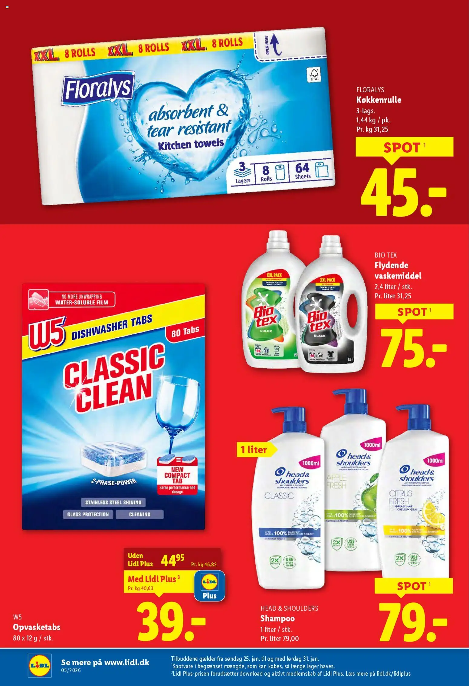 Lidl tilbudsavis – gyldig fra 25.01.2026 | Side: 9 | Produkter: Shampoo, Søm