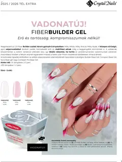 Crystal Nails Tél extra katalógus 2025/26 - amely érvényes a következő dátumtól: 01.12.2025 | Oldal: 5