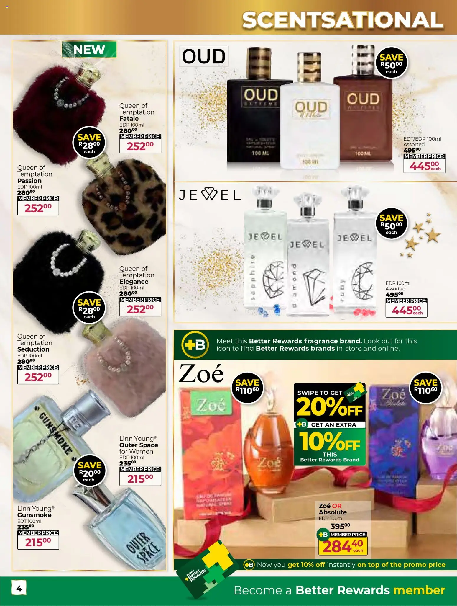 New Dis-Chem catalogue – valid from 25.11.2025 | Page: 4 | Products: Fragrance, Peach