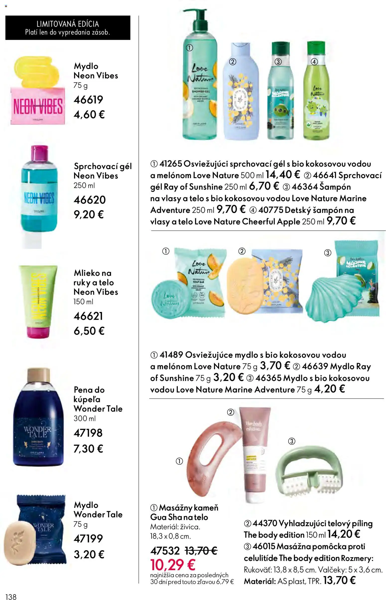Nové Oriflame akcie – leták je platný od 24.12.2025 | Strana: 138 | Produkty: Mlieko, Apple, Šampón, Mydlo