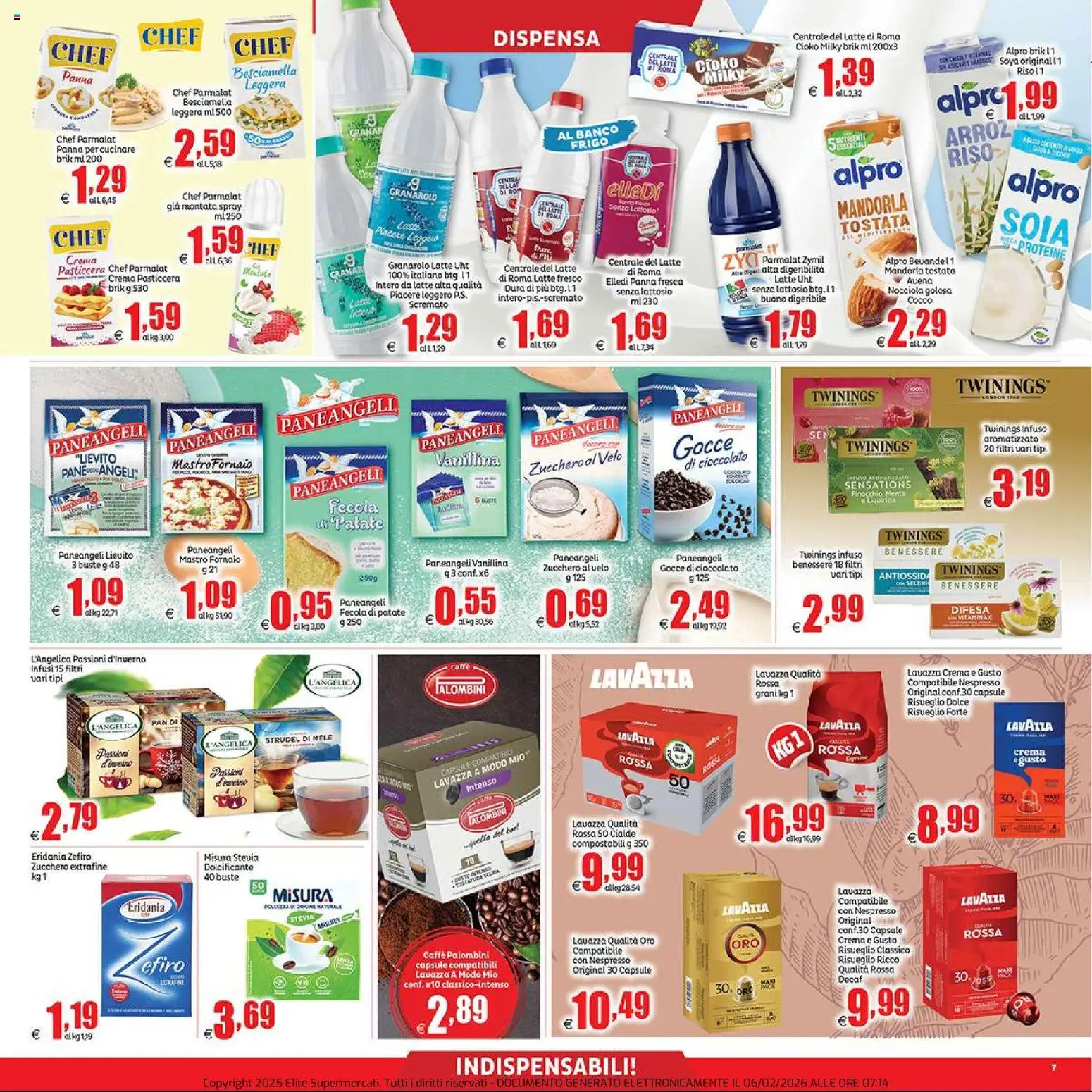 Volantino Elite Supermercati del 06.02.2026 | Pagina: 7