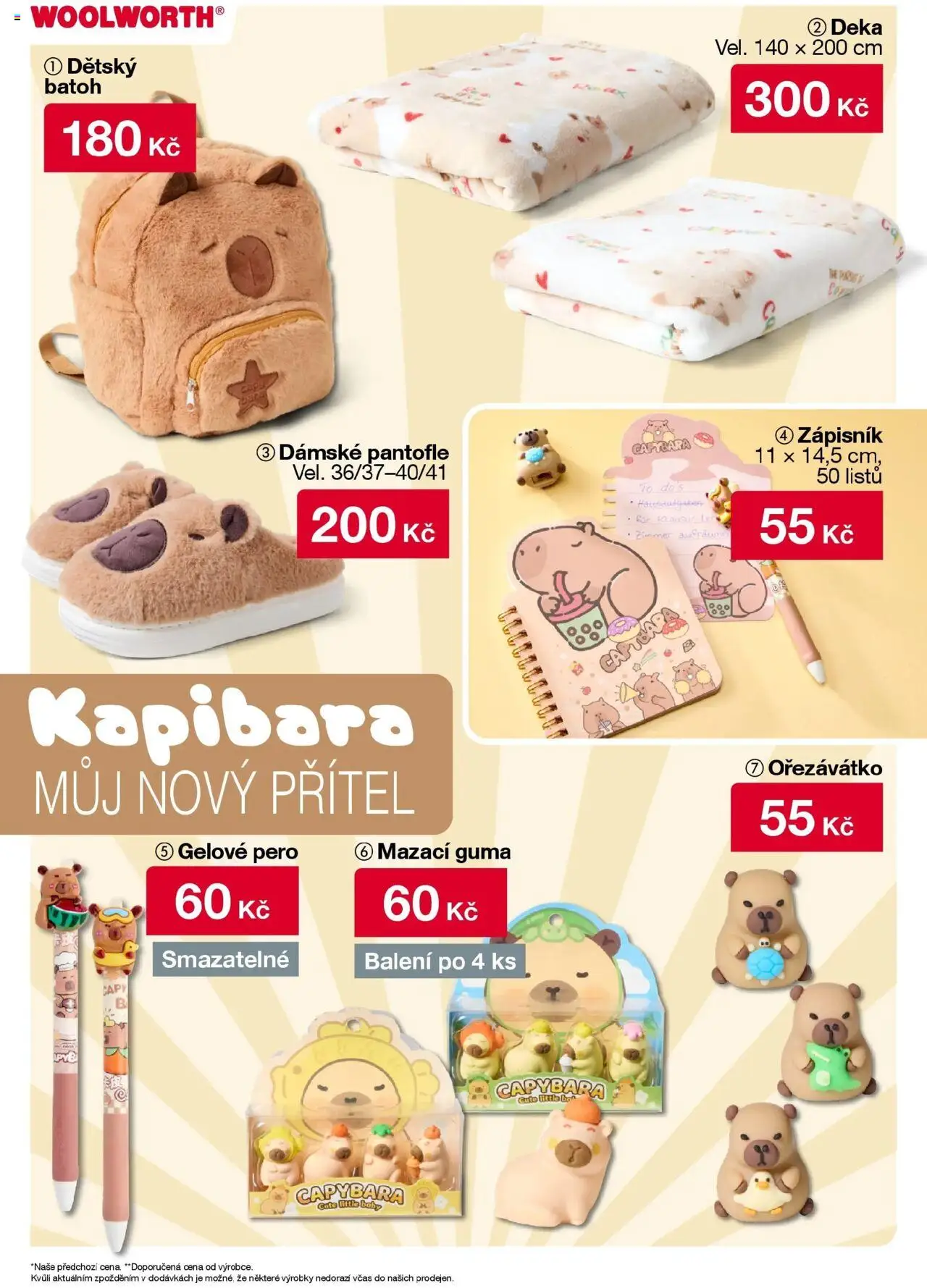 Woolworth leták od 10.10.2025 | Strana: 30 | Produkty: Pero, Batoh, Deka, Guma