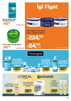 Migros Katalog - Migroskop - 11.09.2025 tarihinden itibaren geçerlidir | Sayfa: 87 | Ürünler: Krem, Saat, Bant