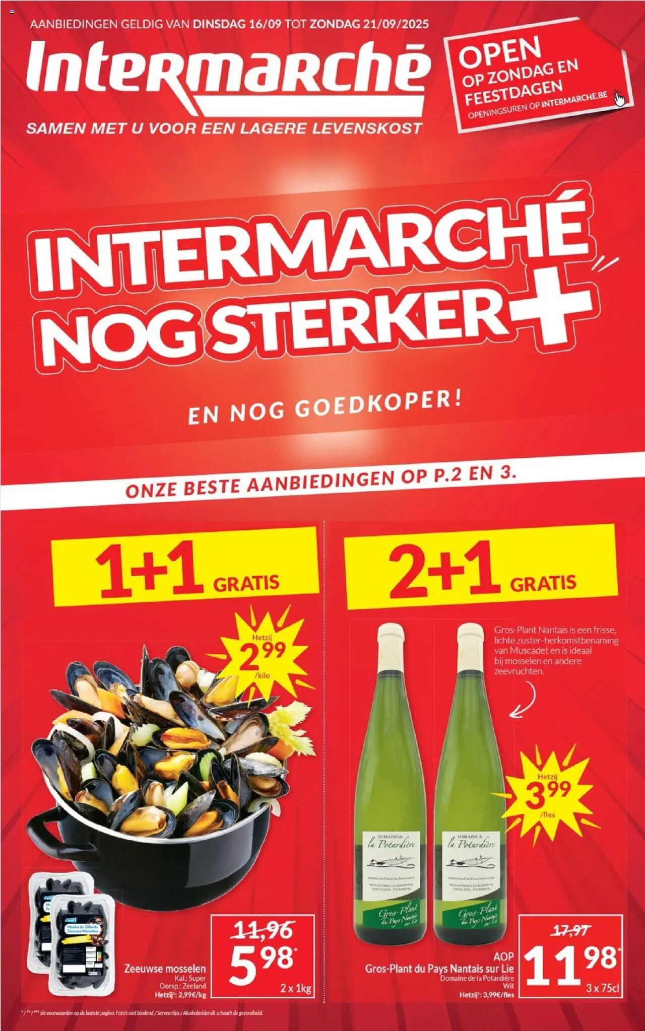  | Pagina: 1 | Producten: Mosselen, La