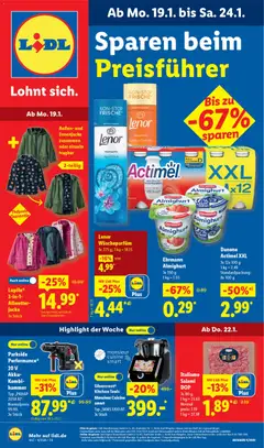 Lidl Prospekt Uffenheim ab 19.01.2026 gültig