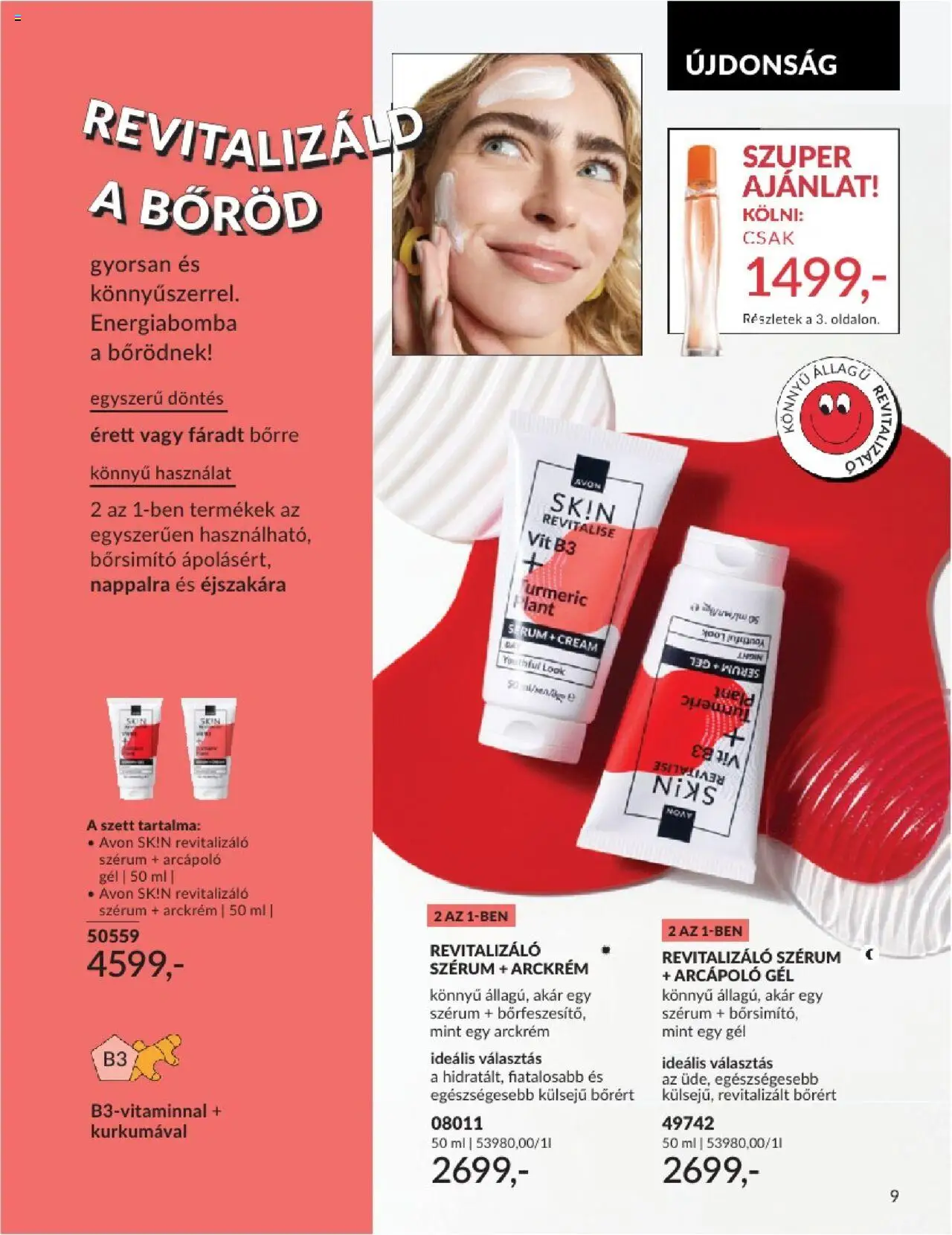 Avon akciós ujság - amely érvényes a következő dátumtól: 01.08.2025 | Oldal: 9