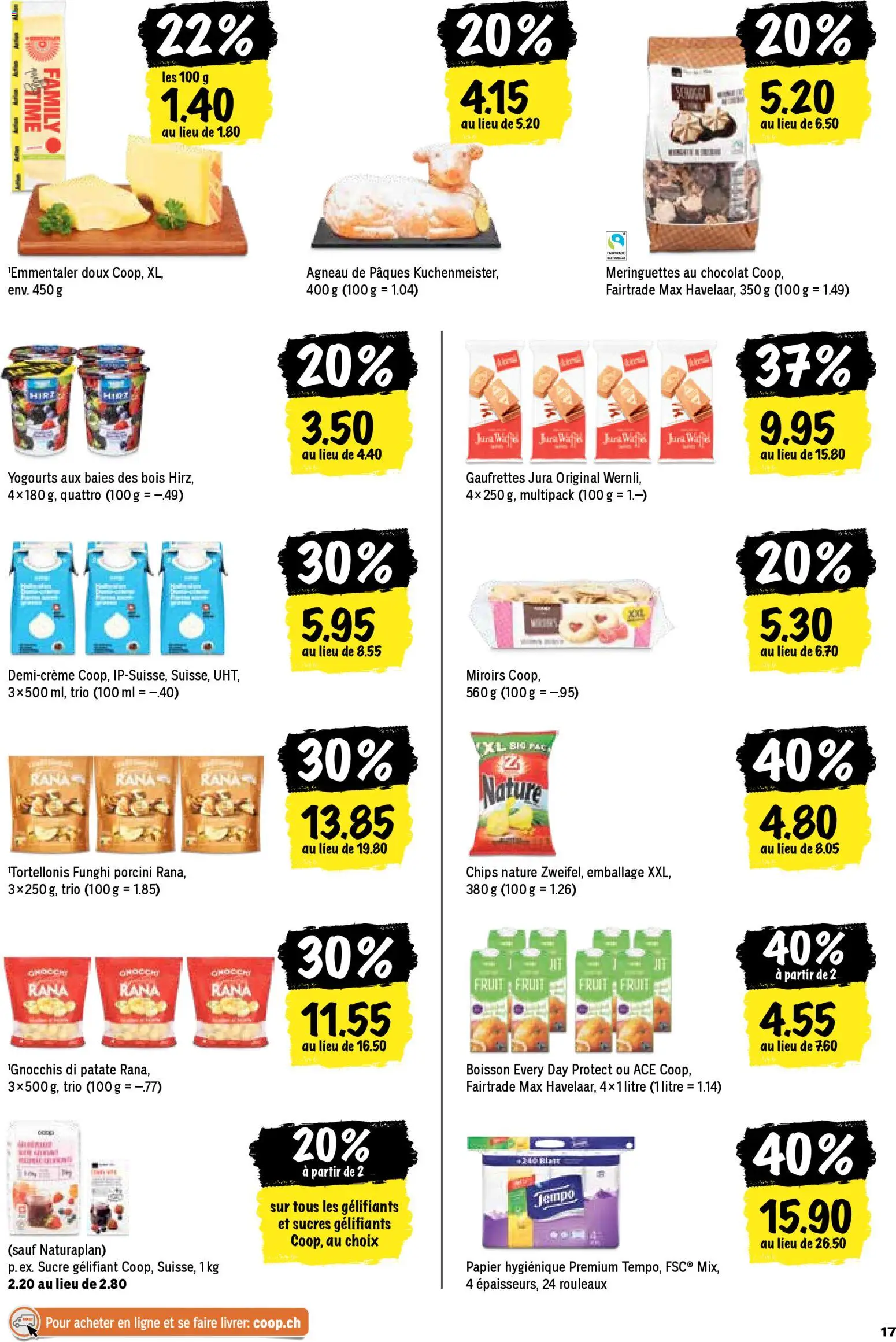 Coop aktionen FR – gültig ab 26.03.2026 | Seite: 17 | Produkte: Jura, Chips