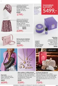 Avon akciós ujság - amely érvényes a következő dátumtól: 01.09.2025 | Oldal: 167 | Termékek: Törölköző, Hosszabbító, Illóolaj, Kefe