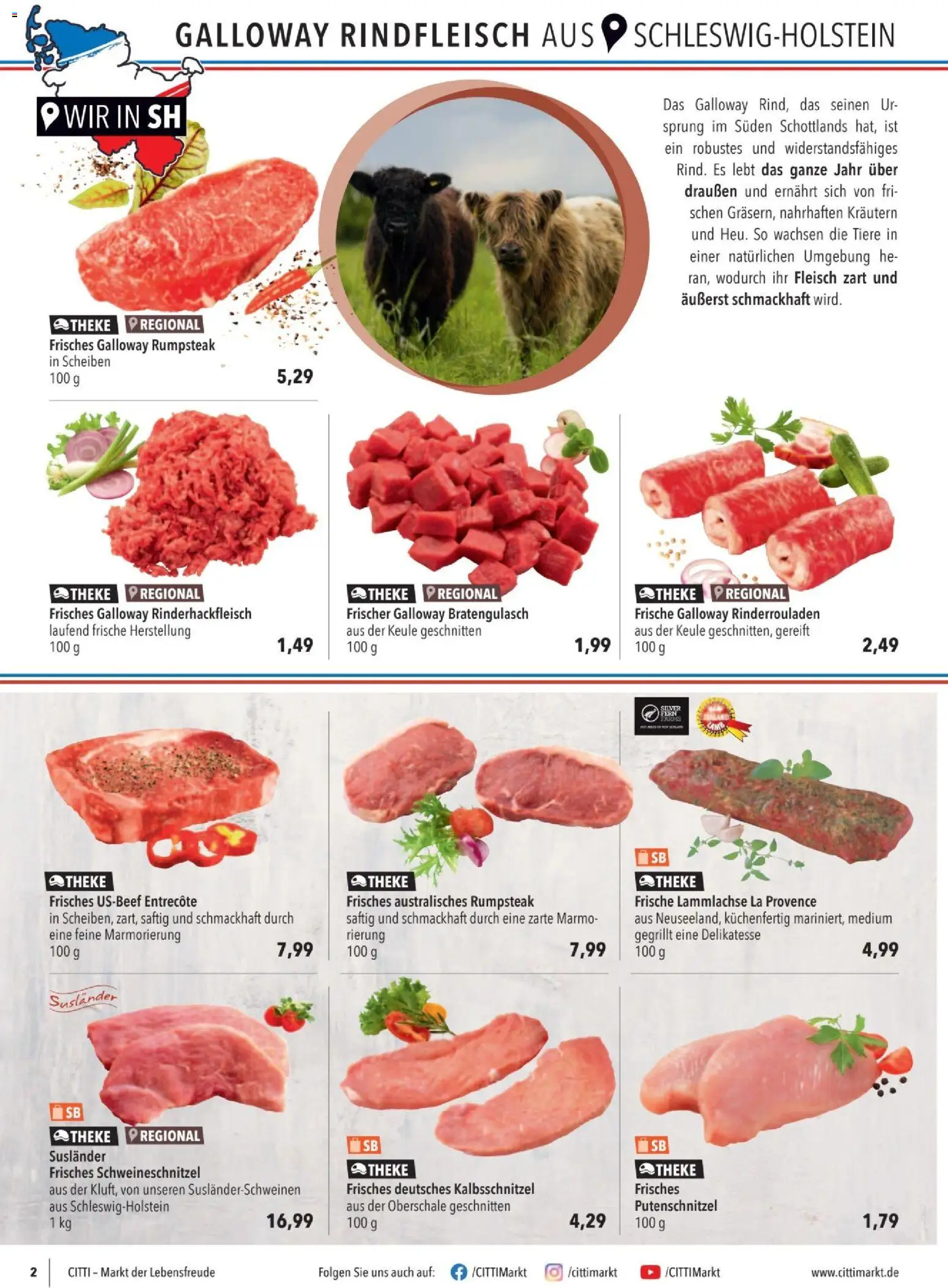 CITTI tilbudsavis – gyldig fra 01.04.2026 | Side: 2 | Produkter: Entrecote, Ur