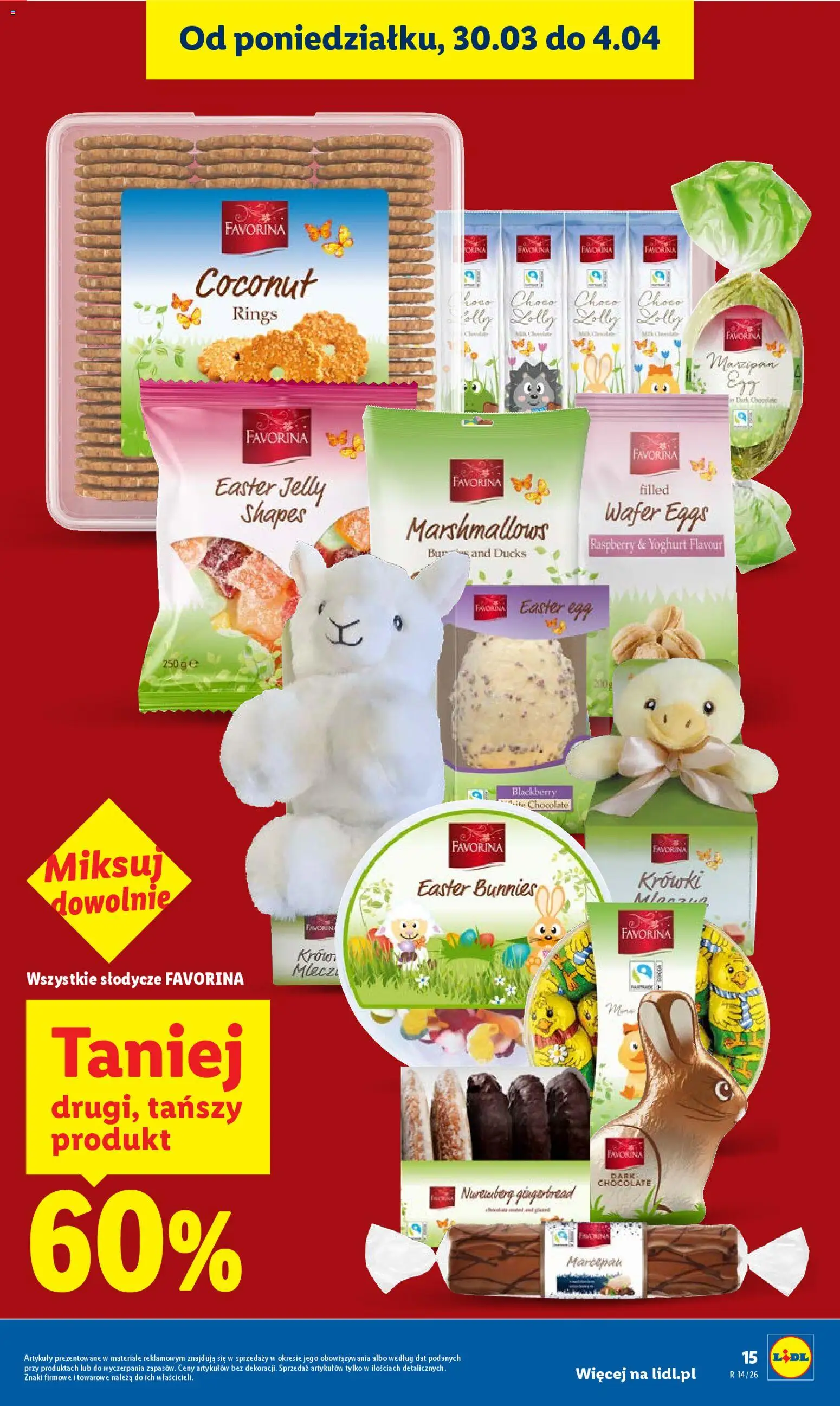 Lidl Polsko leták od 02.04.2026 | Strana: 15 | Produkty: Marshmallows