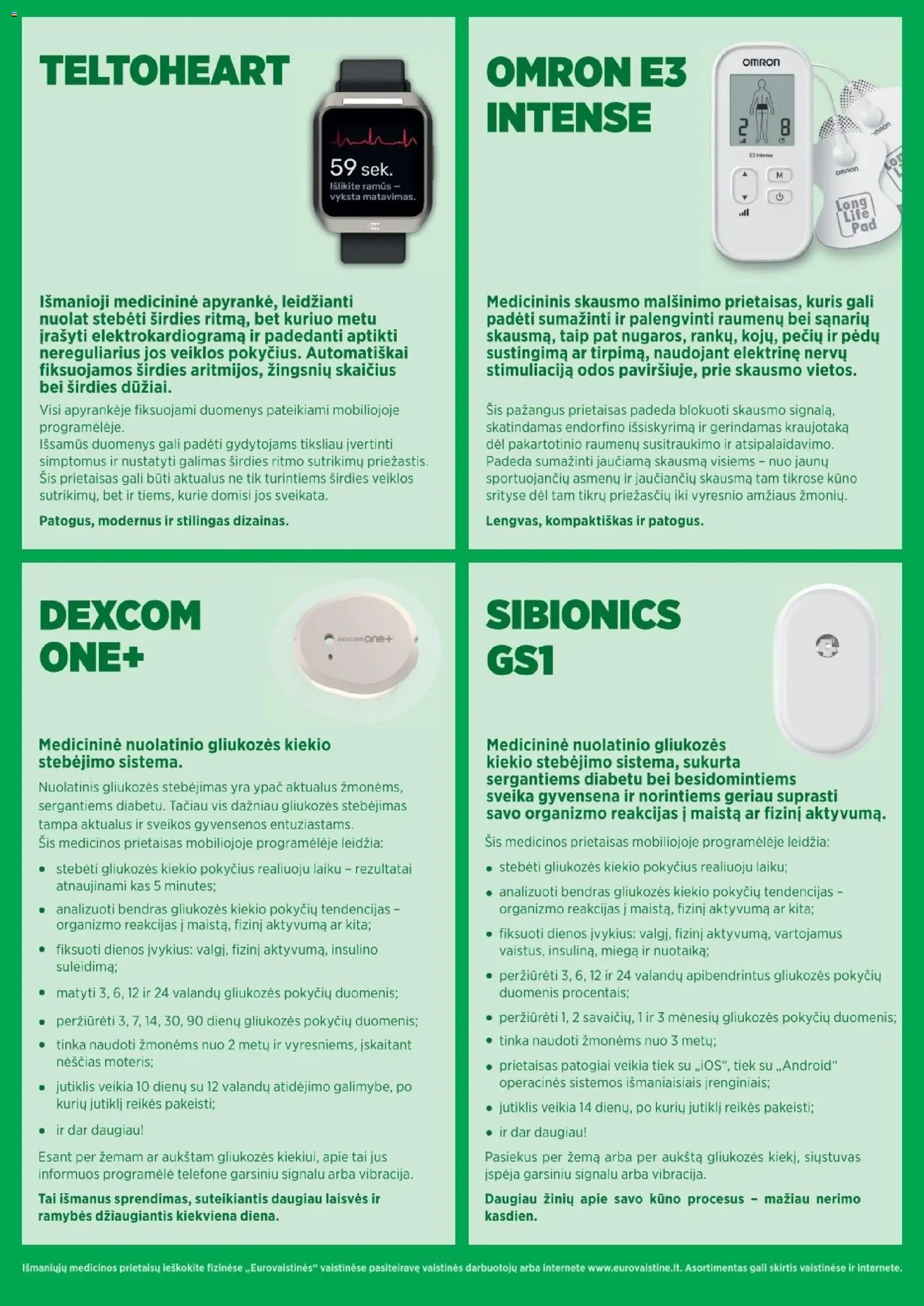 EUROVAISTINĖ akcijos nuo 01.11.2025 | Puslapis: 37 | Prekių: Bendras