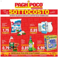 Anteprima del volantino Volantino Paghi Poco	 valido a partire dal 09.09.2025