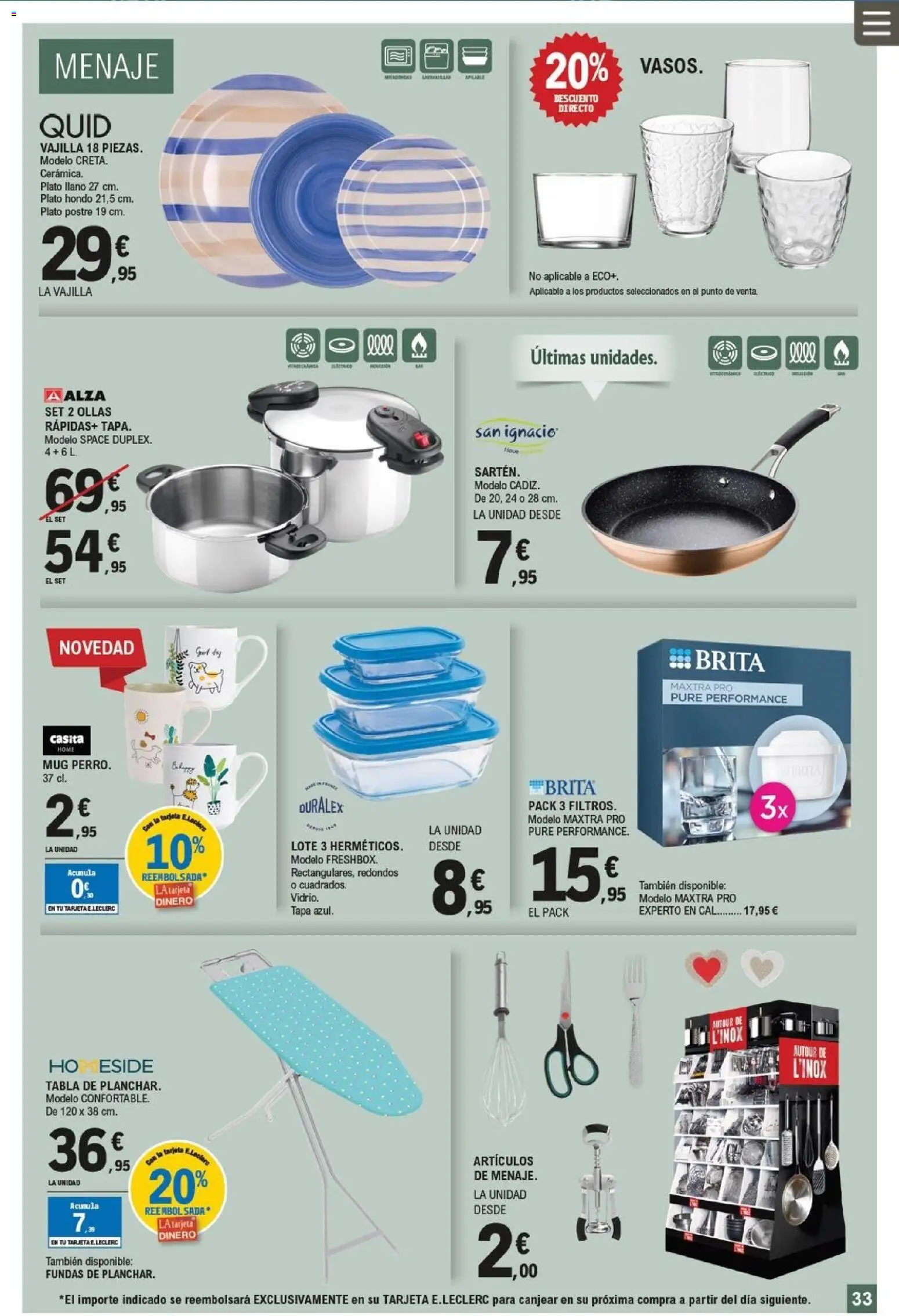 E.Leclerc folleto │ válido desde el 25.02.2026 | Página: 33 | Productos: Βρεφικό κρεβάτι