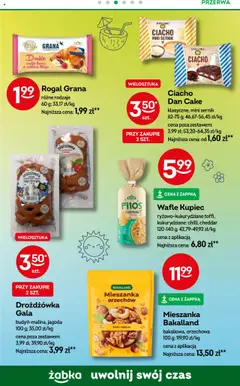 Żabka Gazetka od 30.07.2025 | Strona: 78 | Produkty: Wafle, Cheddar